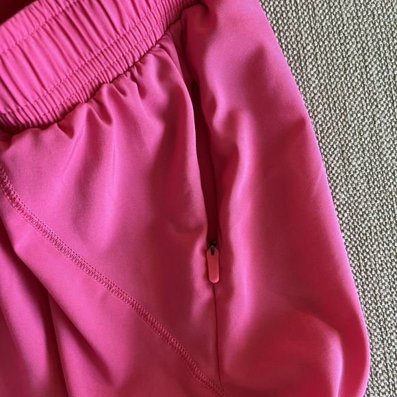 ALO NEON PINK STRIDE RUNNING SHORTS SZ XS/S - Picture 8 of 8